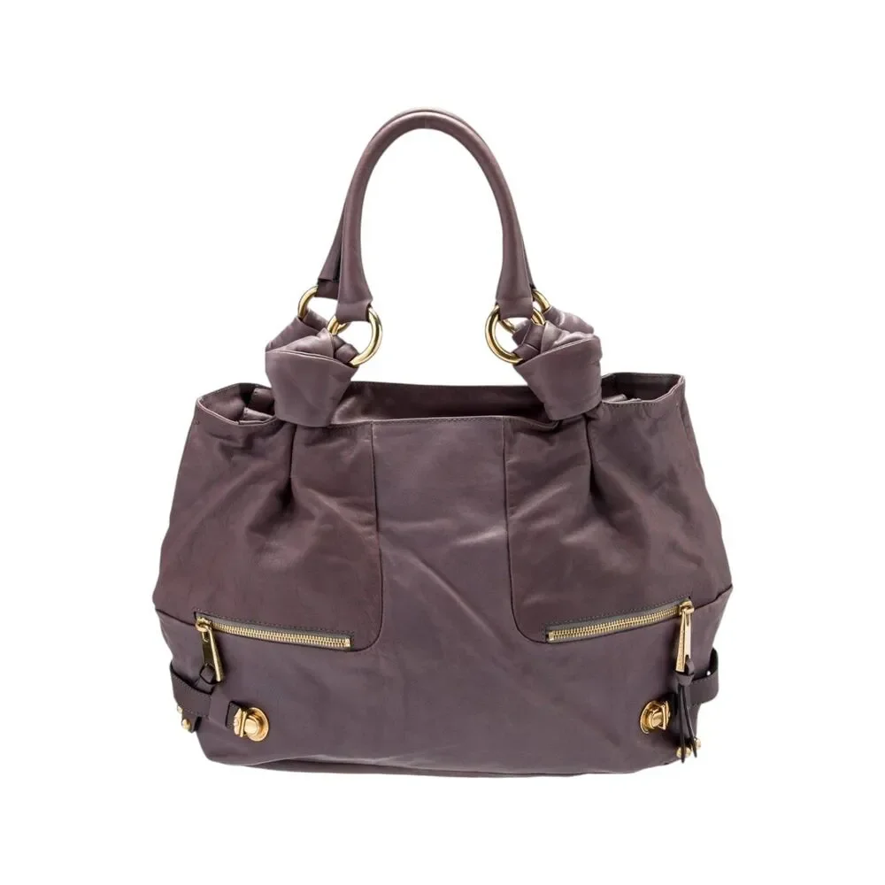 Marc Jacobs Mercer Parker Leather Hobo Bag